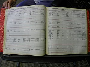 Haywood Marriage Index, 1850- A-E 1939-1978 300.JPG
