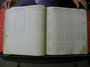 Haywood Marriage Index, 1850- A-E 1939-1978 305.JPG