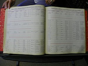Haywood Marriage Index, 1850- A-E 1939-1978 308.JPG