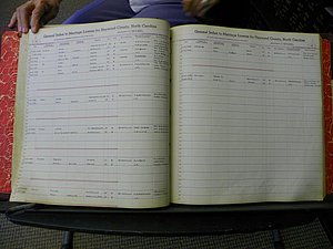 Haywood Marriage Index, 1850- A-E 1939-1978 310.JPG