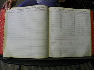 Haywood Marriage Index, 1850- A-E 1939-1978 311.JPG