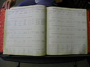 Haywood Marriage Index, 1850- A-E 1939-1978 312.JPG