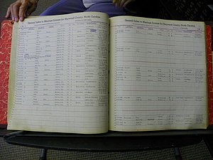 Haywood Marriage Index, 1850- A-E 1939-1978 314.JPG