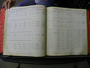 Haywood Marriage Index, 1850- A-E 1939-1978 315.JPG