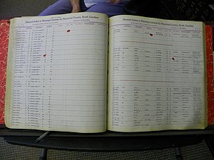 Haywood Marriage Index, 1850- A-E 1939-1978 323.JPG