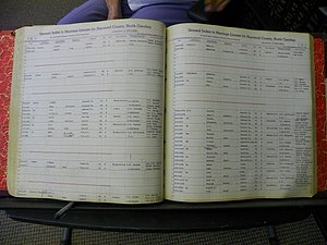 Haywood Marriage Index, 1850- A-E 1939-1978 330.JPG