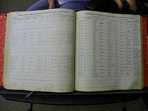 Haywood Marriage Index, 1850- A-E 1939-1978 331.JPG