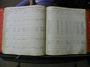 Haywood Marriage Index, 1850- A-E 1939-1978 332.JPG