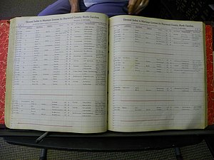 Haywood Marriage Index, 1850- A-E 1939-1978 333.JPG