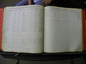 Haywood Marriage Index, 1850- A-E 1939-1978 338.JPG