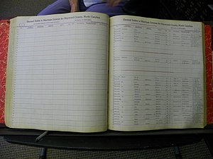 Haywood Marriage Index, 1850- A-E 1939-1978 339.JPG