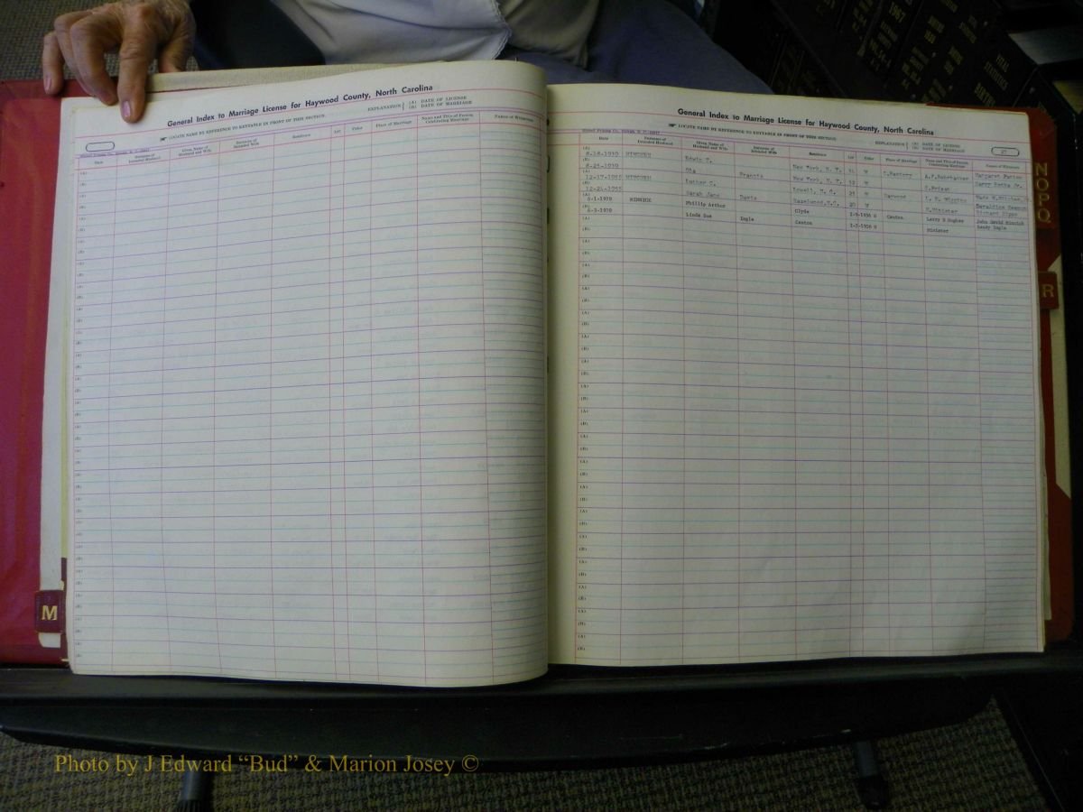 Haywood Marriage Index, F-Z, 1939- 1978 259.JPG