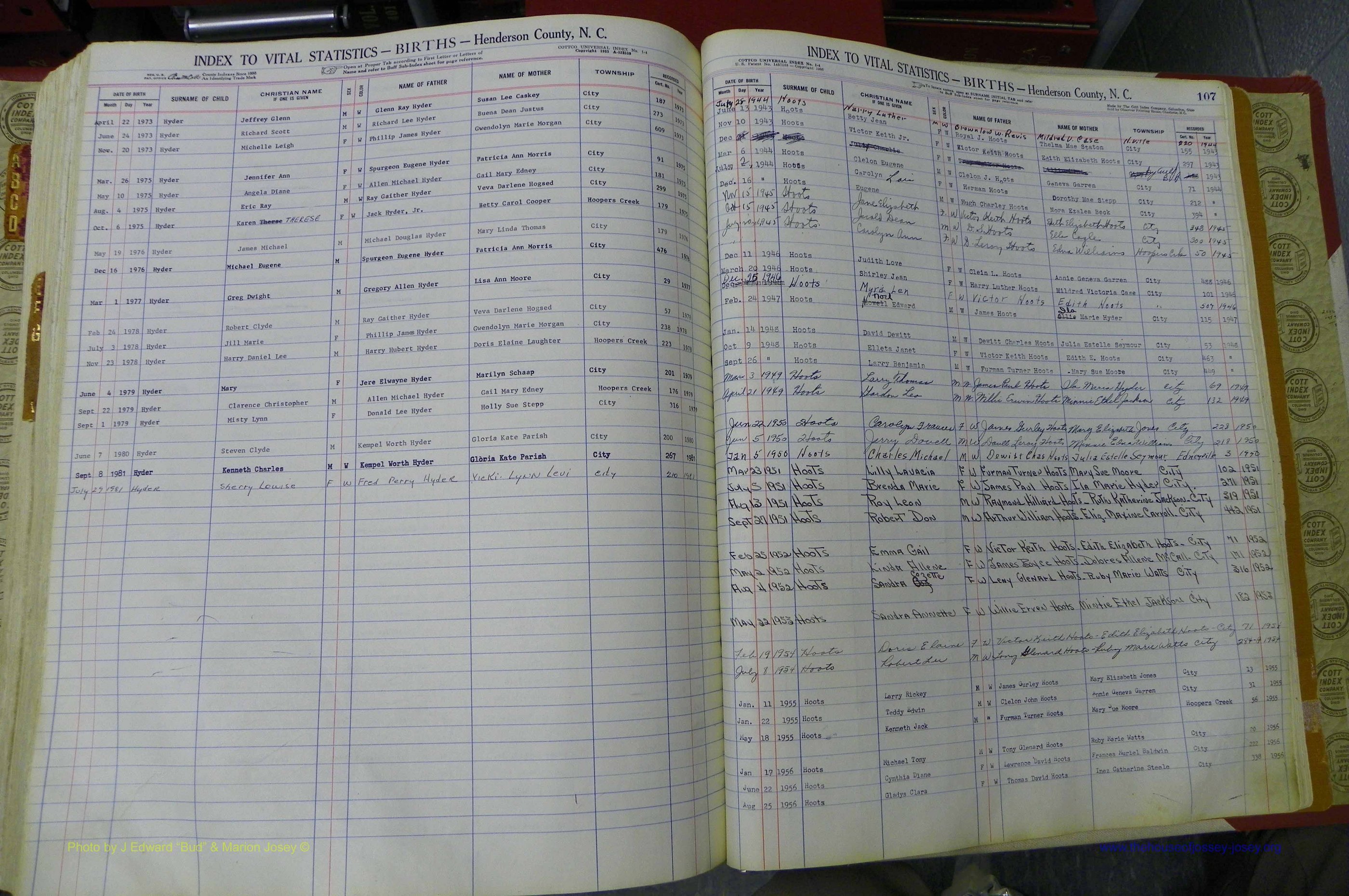 Henderson Co, NC, Births A - K, 1943 - 1981, (239).JPG