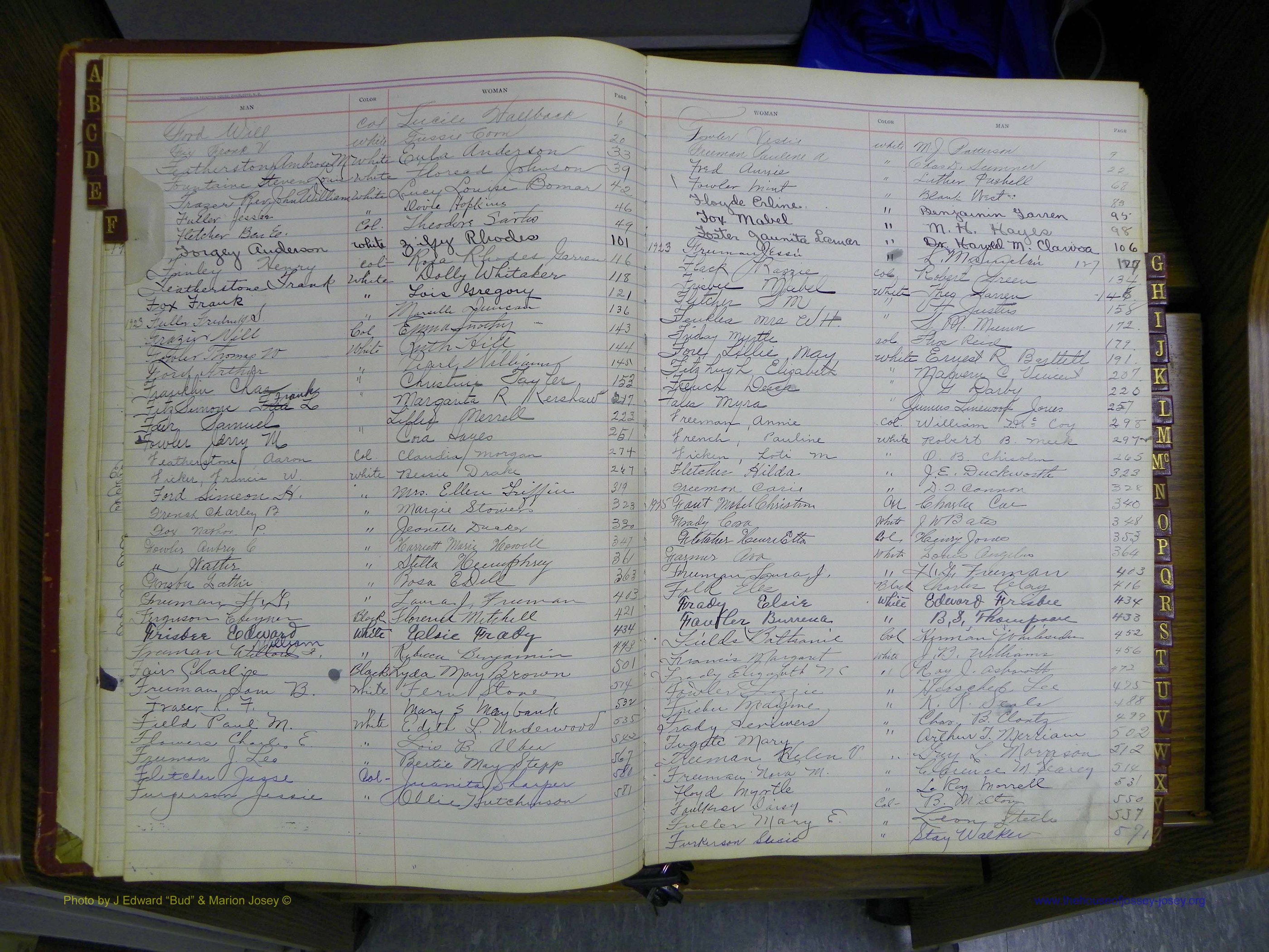 Henderson Co, NC, Marriages, 1921 - 1926, (013).JPG