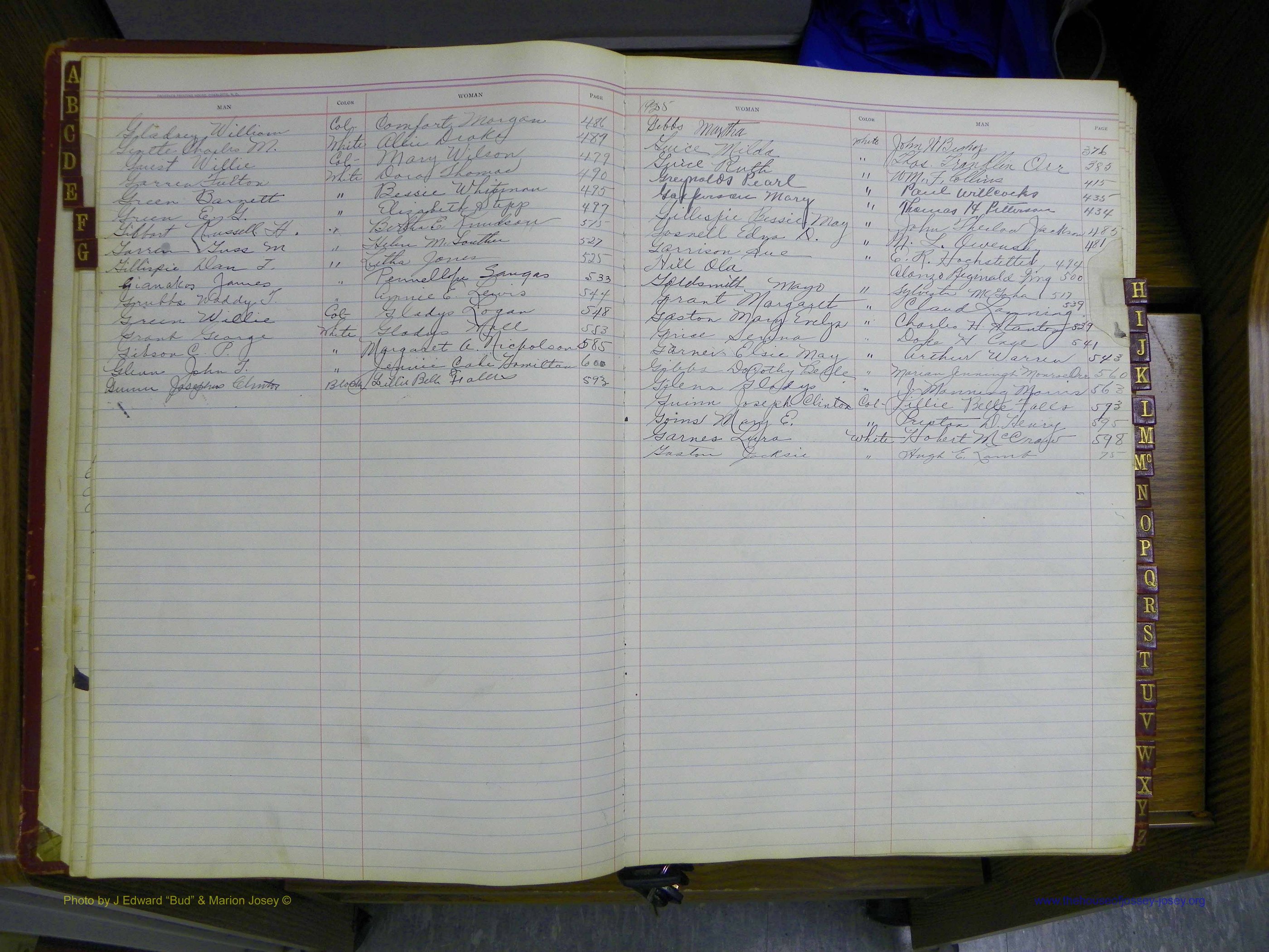 Henderson Co, NC, Marriages, 1921 - 1926, (016).JPG