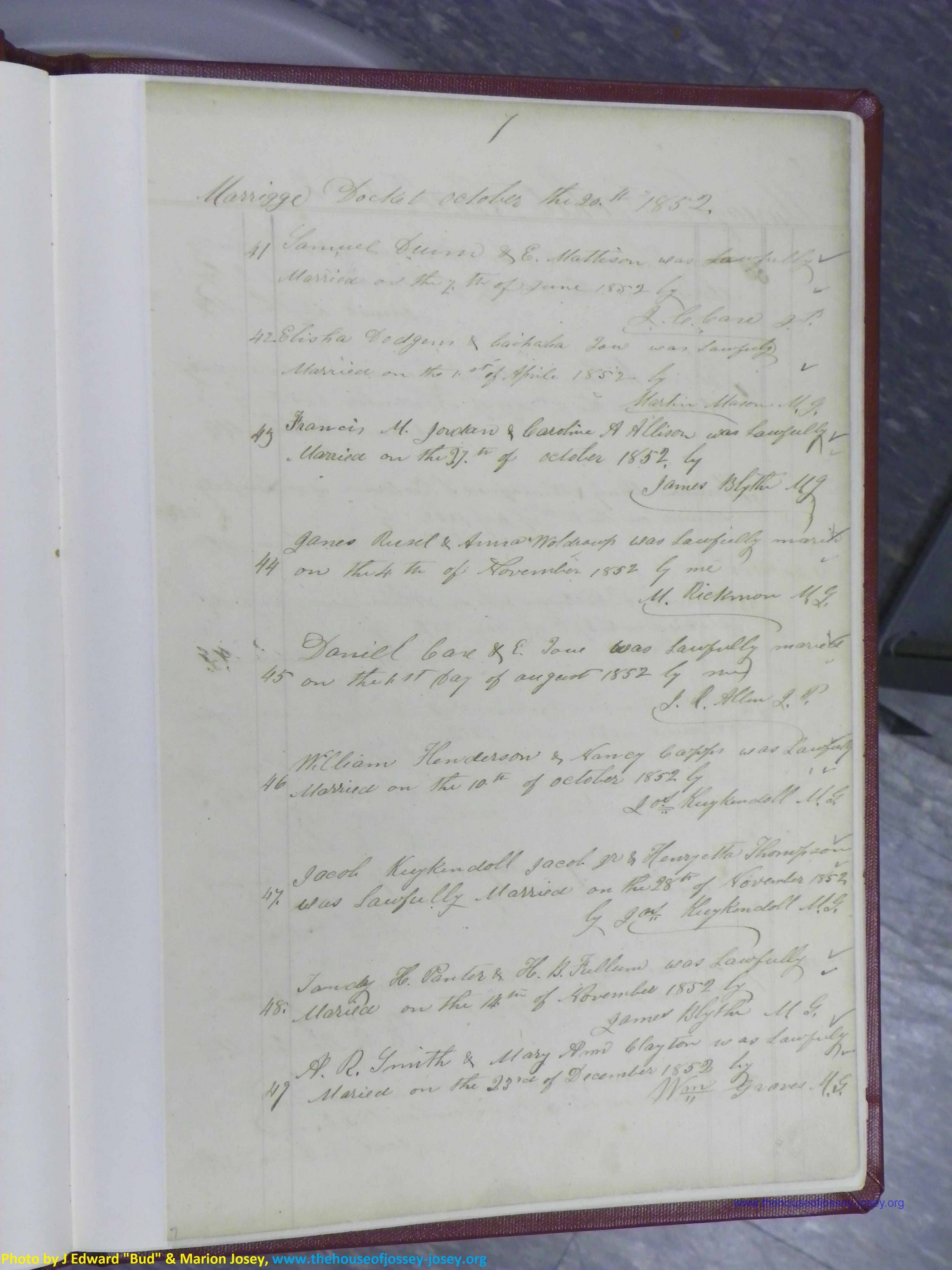 Henderson County, NC, Marriages 1851 - 1872, (033).JPG