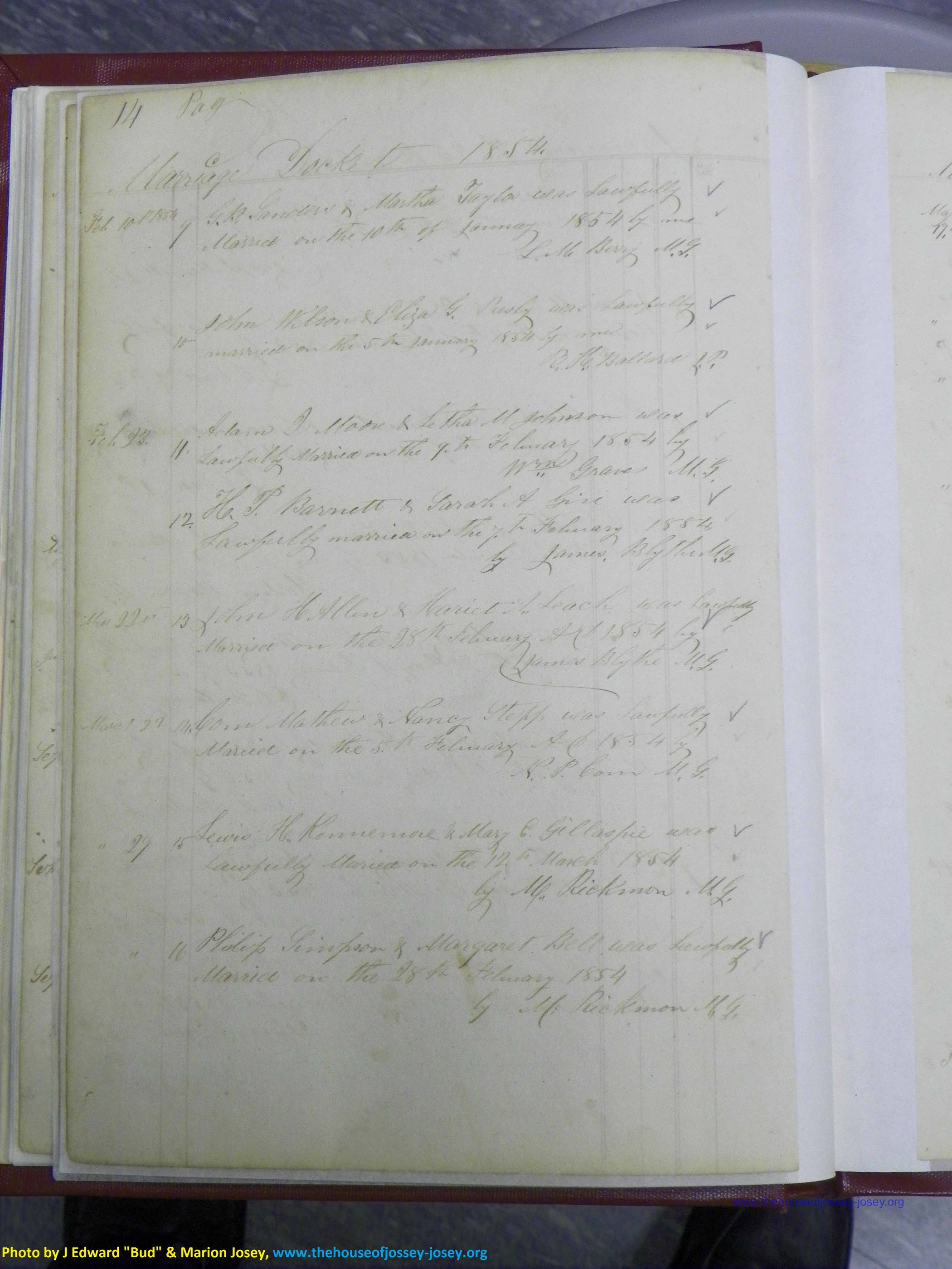 Henderson County, NC, Marriages 1851 - 1872, (040).JPG