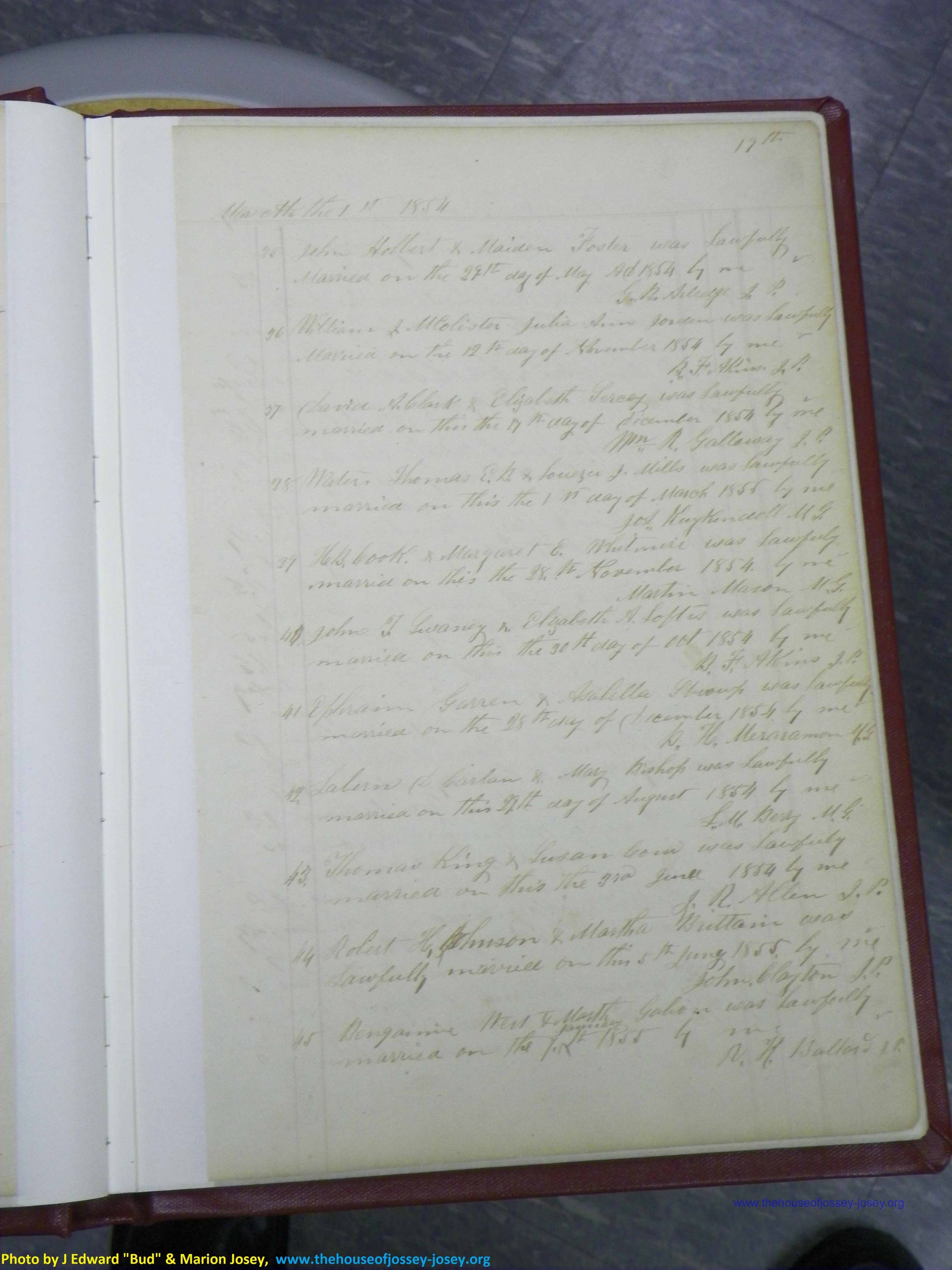 Henderson County, NC, Marriages 1851 - 1872, (045).JPG