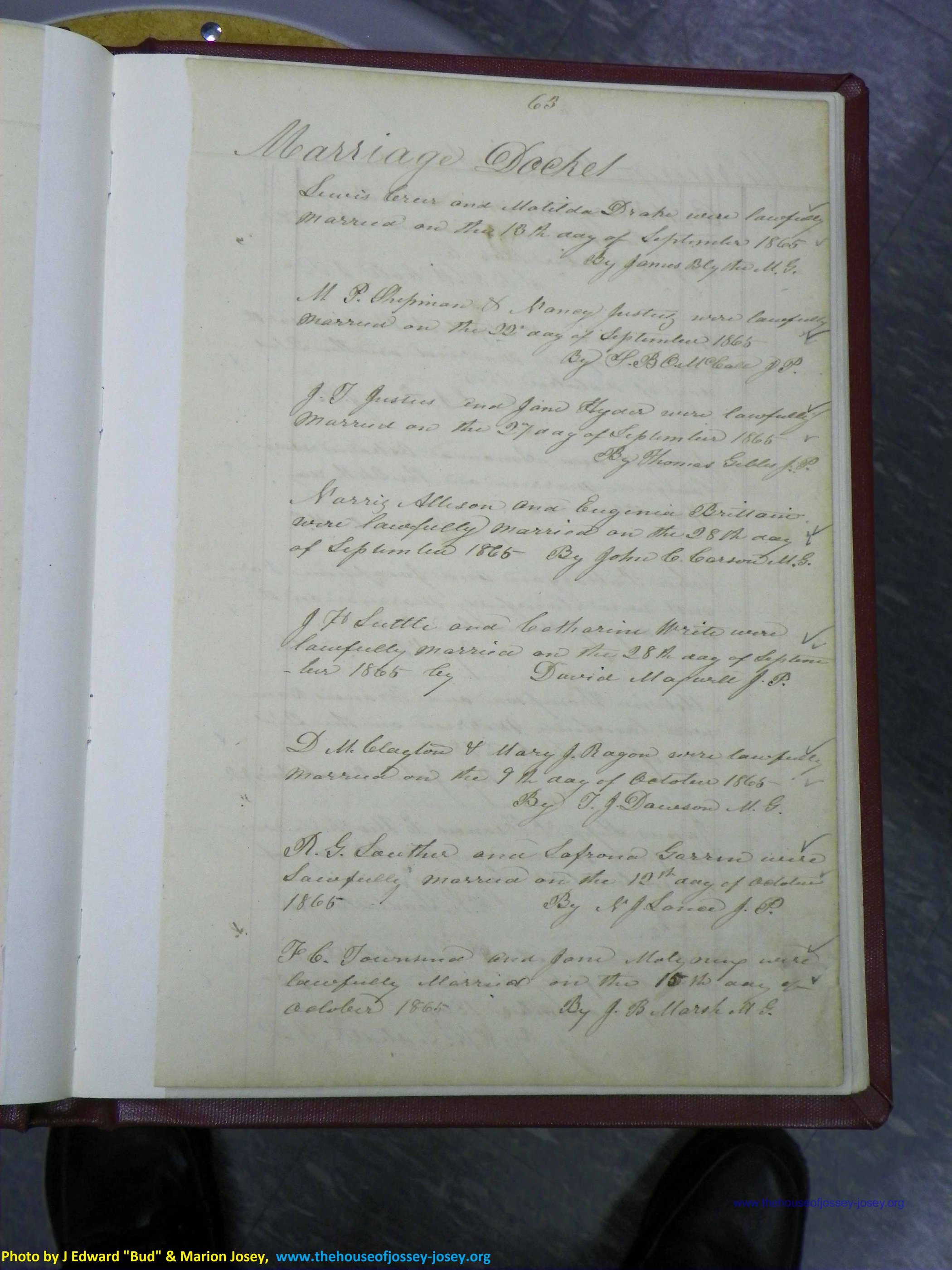 Henderson County, NC, Marriages 1851 - 1872, (089).JPG