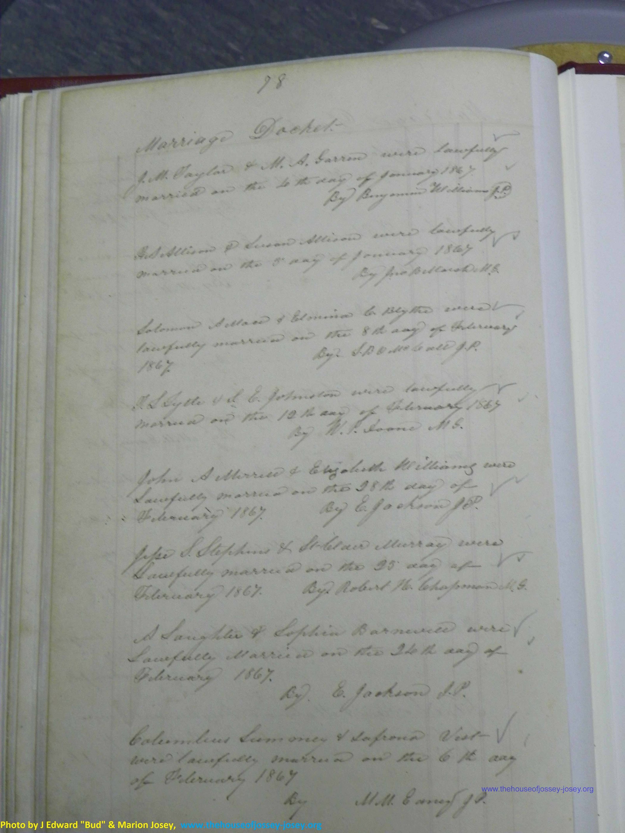 Henderson County, NC, Marriages 1851 - 1872, (104).JPG