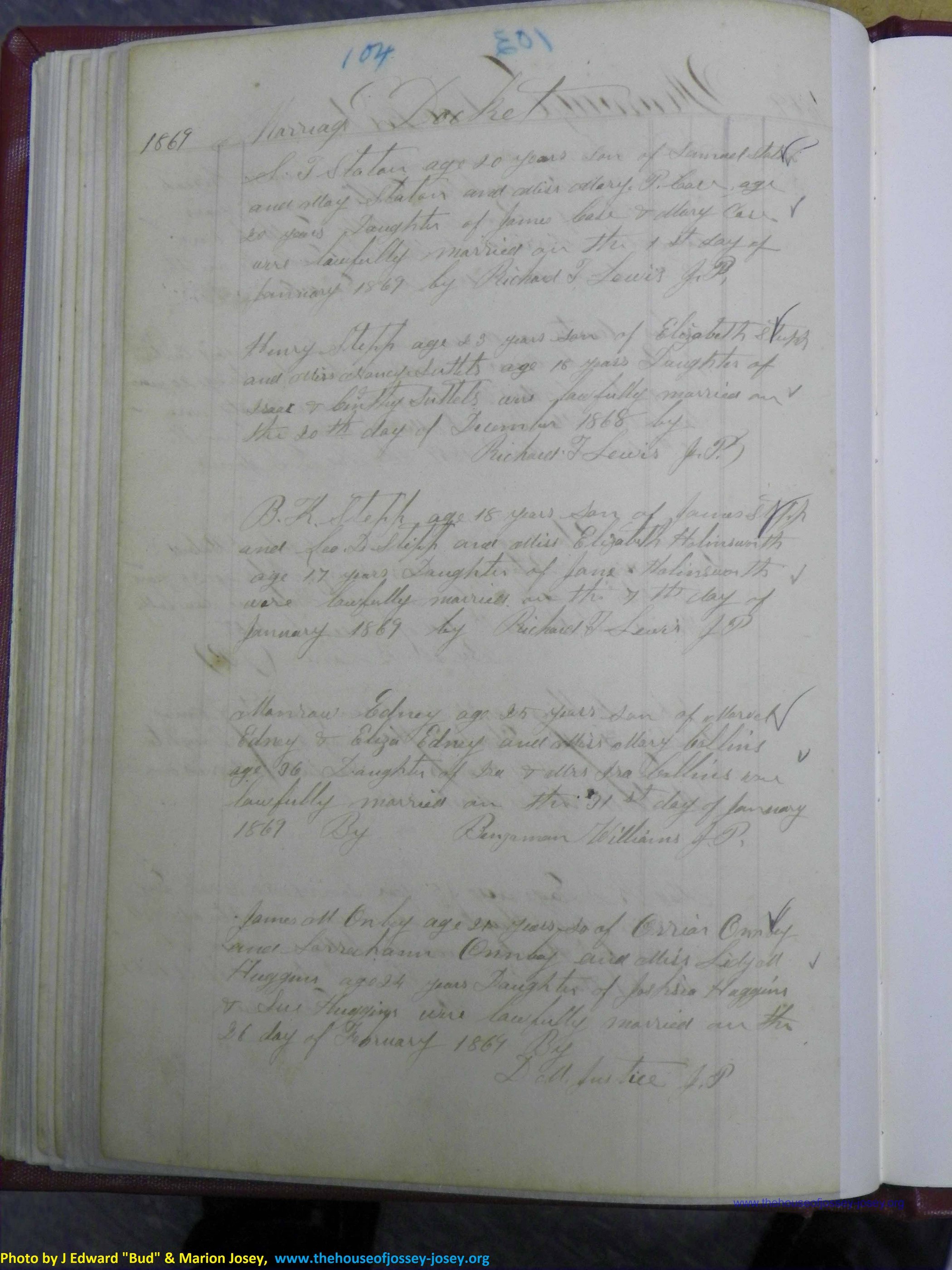 Henderson County, NC, Marriages 1851 - 1872, (131).JPG