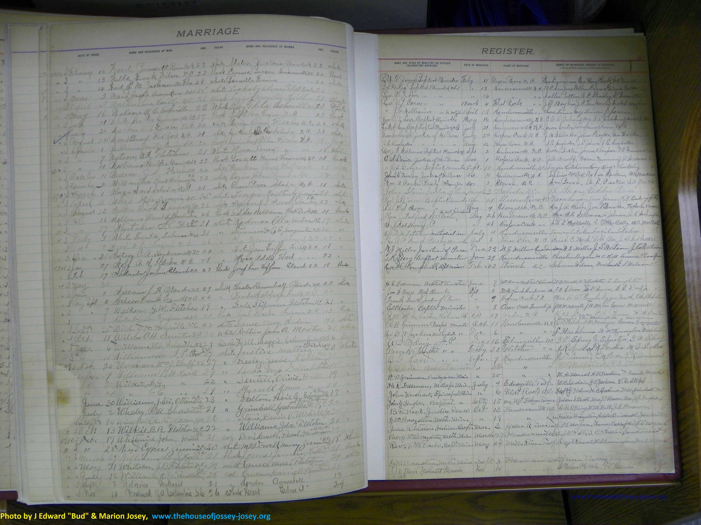 Henderson Co, NC, Marriages 1909 - 1916, (46).JPG