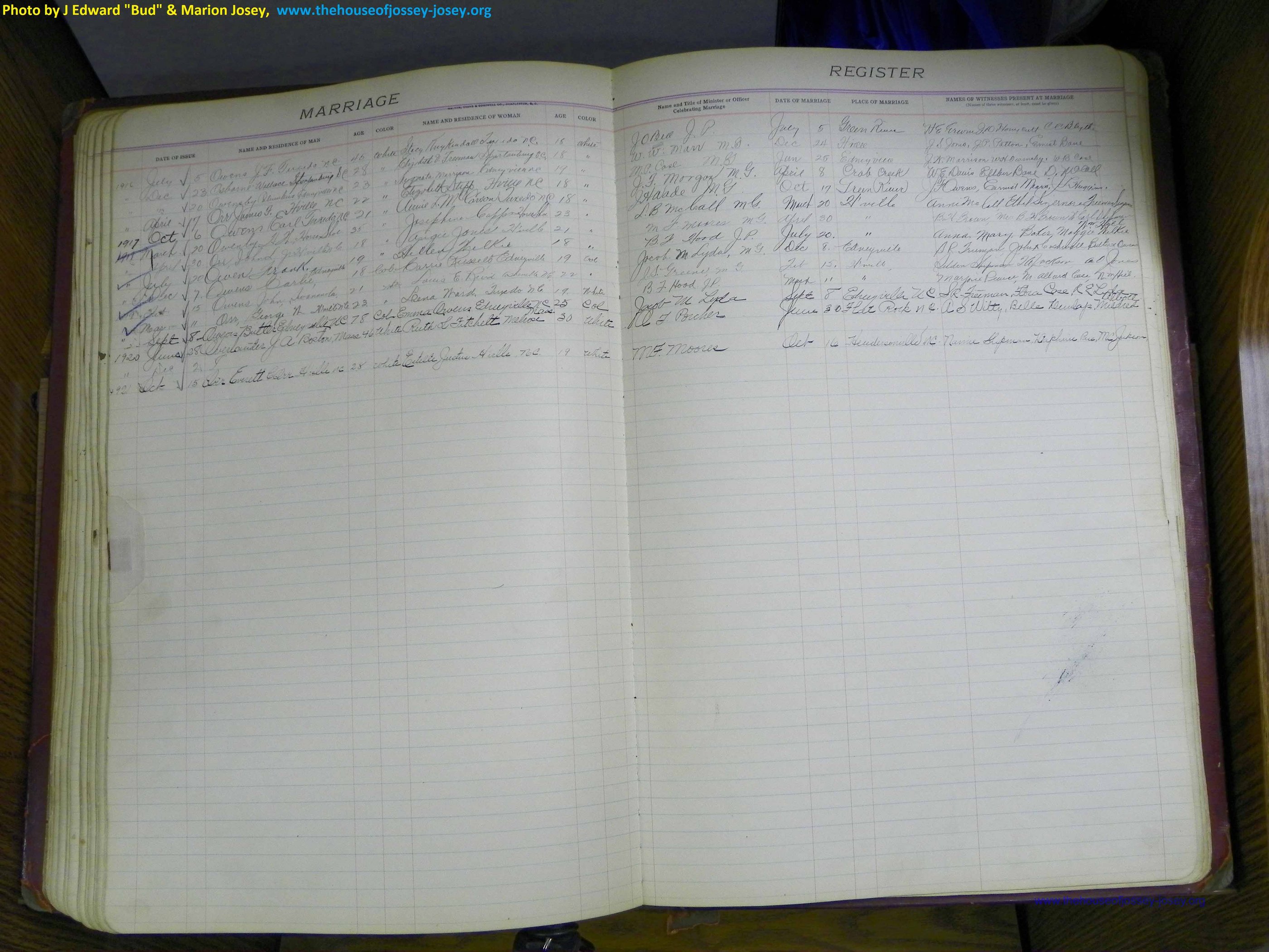 Henderson Co, NC, Marriages 1909 - 1916, (80).JPG