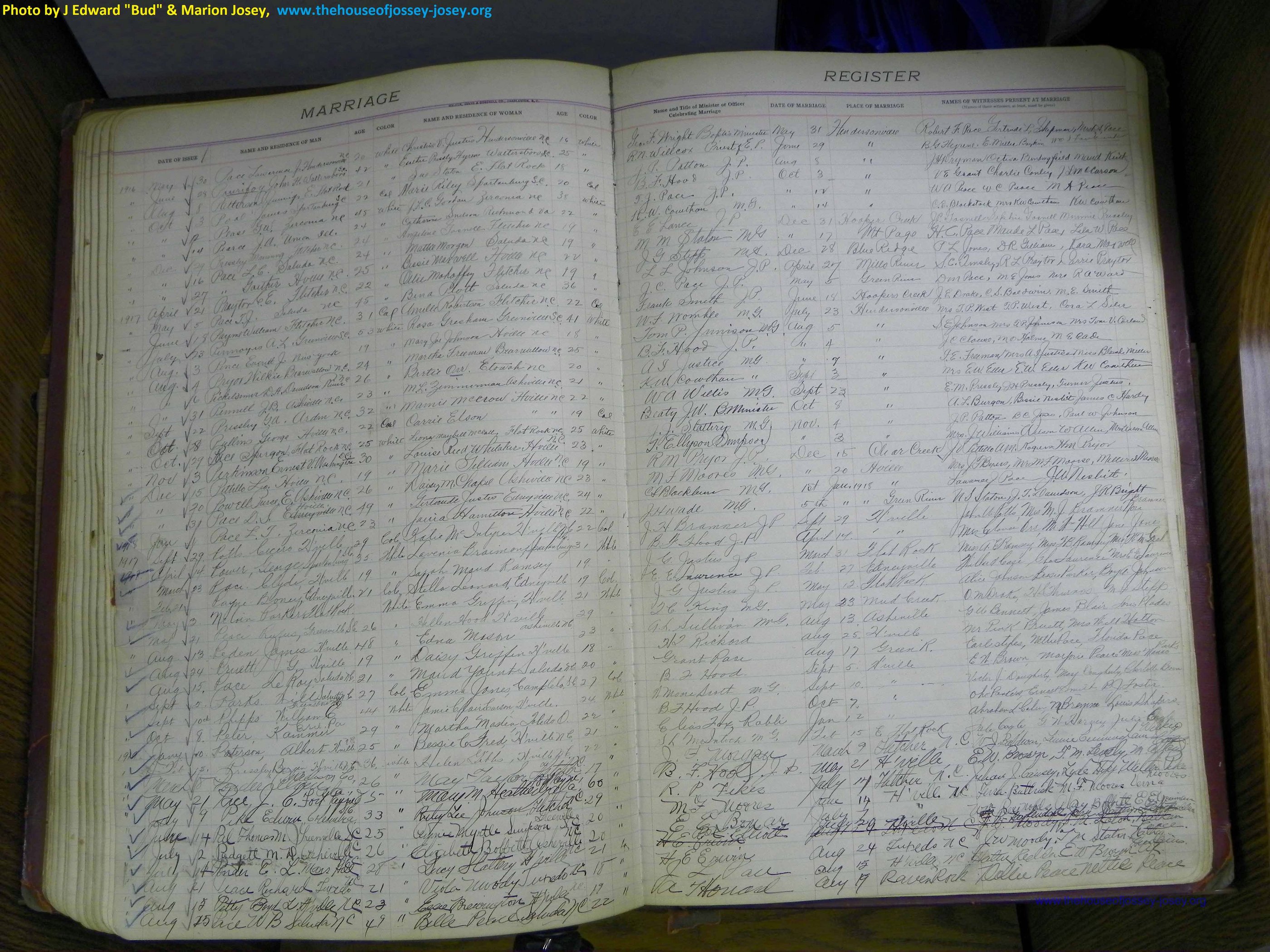 Henderson Co, NC, Marriages 1909 - 1916, (81).JPG