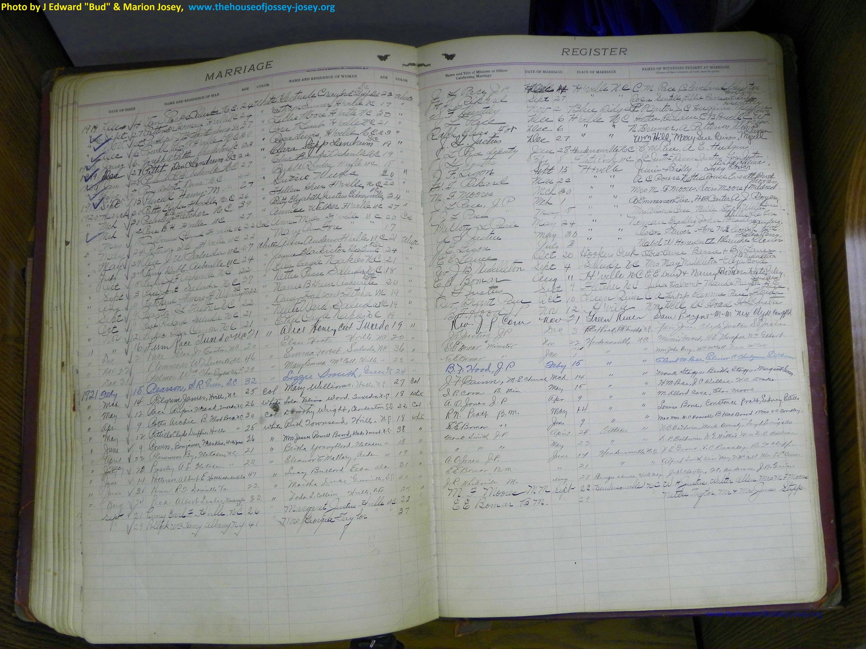 Henderson Co, NC, Marriages 1909 - 1916, (82).JPG