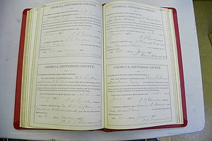 Jefferson Co, GA, Marriages Book 2A, 1880 - 1891, White (145).JPG