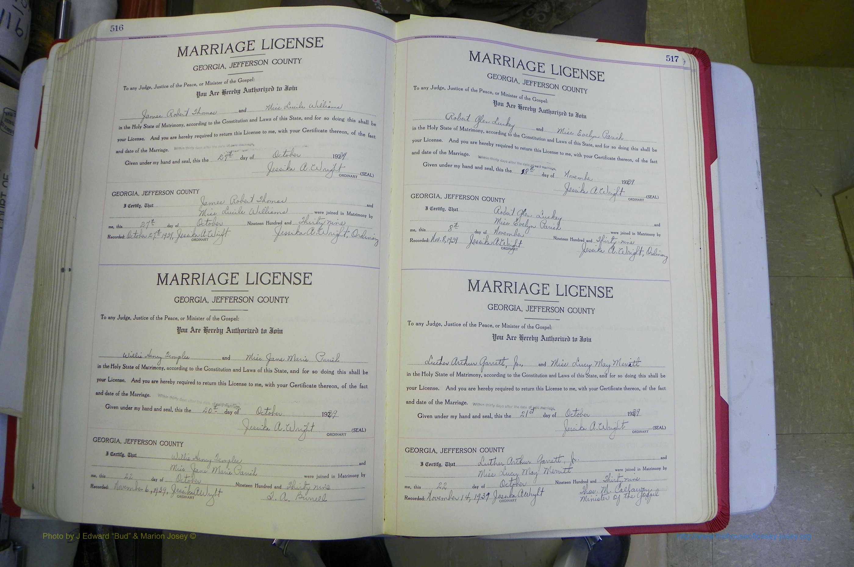 Jefferson Co, GA, Marriages Book C, 1922 - 1941, White (323).JPG