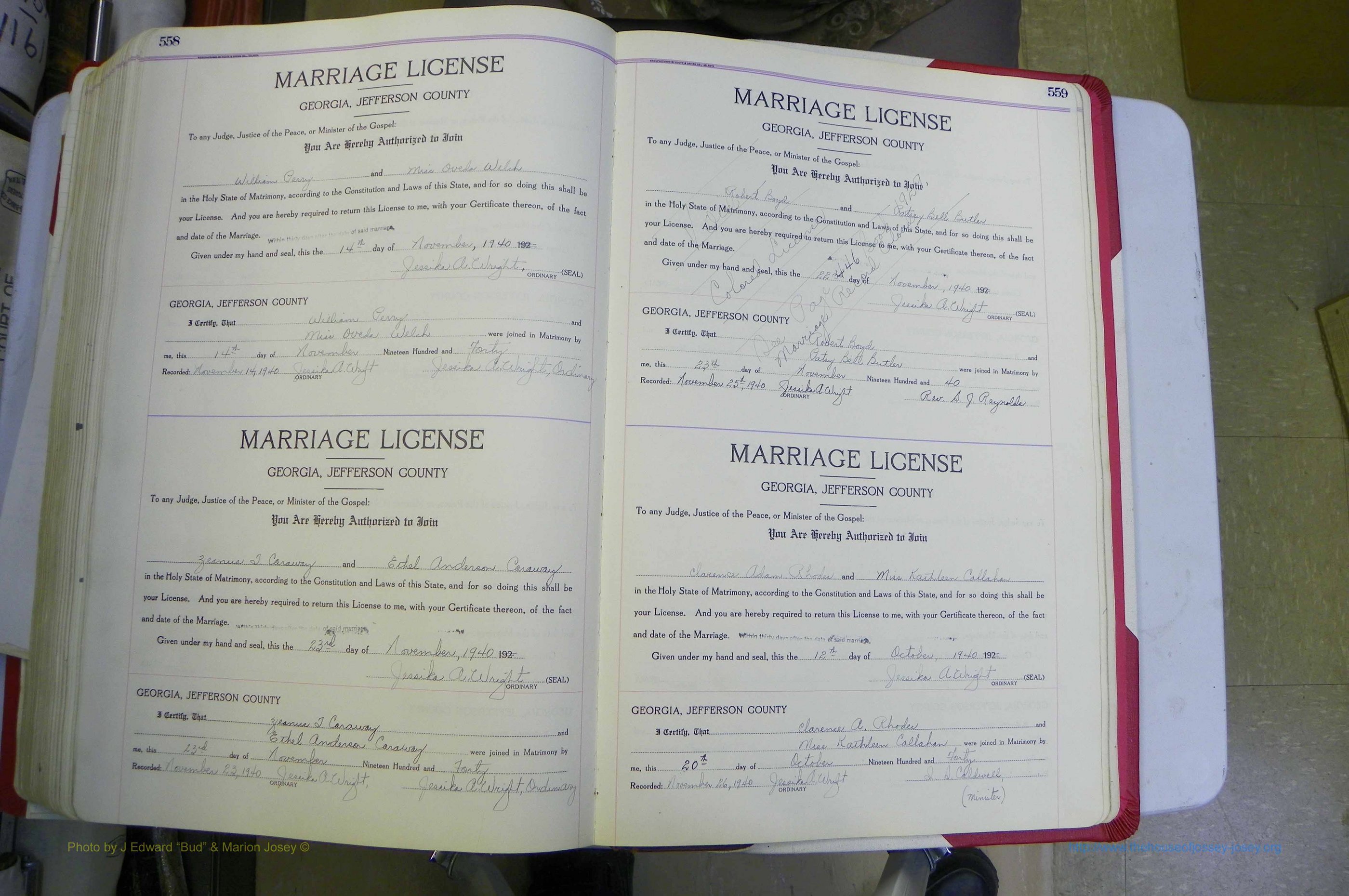 Jefferson Co, GA, Marriages Book C, 1922 - 1941, White (345).JPG