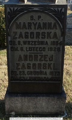 Zagorski, Andrej & Maryann Zambik, Saint Boniface Cem, Nassau Co, NY.jpg