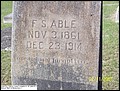 Able, F S, Gantt City Cem, Gantt, Covington Co, AL.jpg
