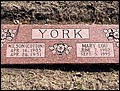 York, Wilson Earl & Mary Lou Hollon, Laurel Land Cem, Dallas Co, TX.jpg