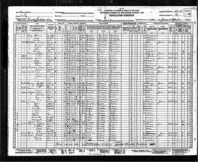 1830, Abraham Hickmon Josey Dooley Co GA census 2.jpg