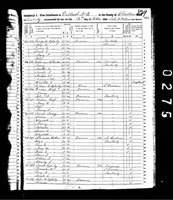 1850, John James Josey, Christian Co KY.jpg