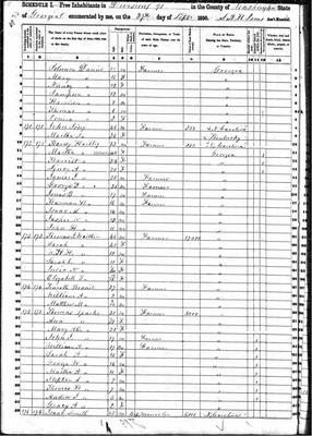 1850, John Josey, Washington Co GA.jpg