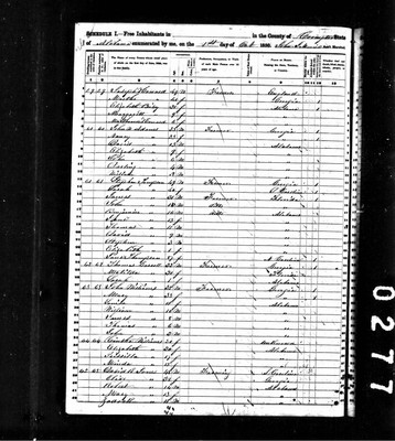 1850, Olive Josey Jones, Covington Co AL, part 1.jpg