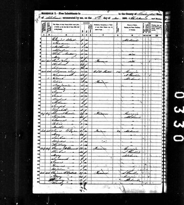 1850, Rebecca Josey Long, Covington Co AL.jpg