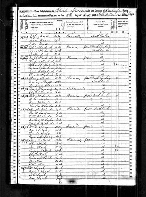 1850, William Reese Josey, Darlington Co SC.jpg