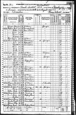 1870, Isham Josey, Washington Co GA, col.jpg