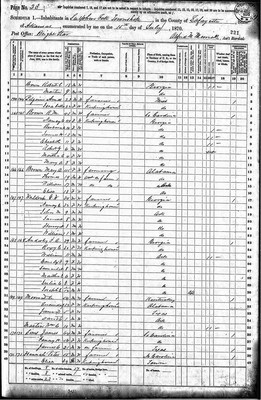 1870, Mary Josey Brown, Lafayette Co AR.jpg