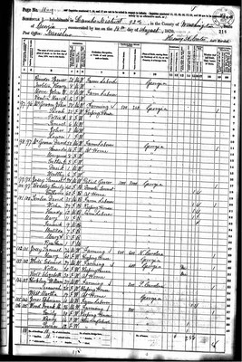 1870, Samuel Thomas Josey Washington Co GA.jpg