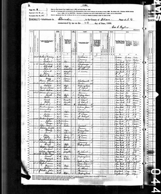 1880, John Josey, Orleans Co NY.jpg