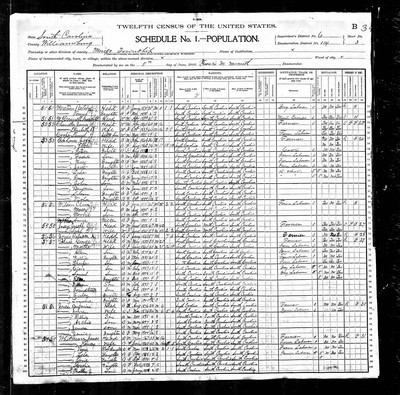 1900, Joseph C Josey, Williamsburg Co SC.jpg