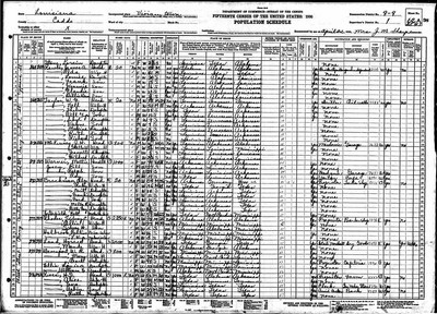 1900, Martha Josey Warner, Caddo Parish LA.jpg