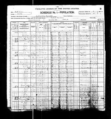 1900, Napoleon B Josey Jr Halifax Co NC.jpg