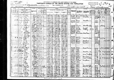 1910, George Monroe Josey, Iredell Co NC.jpg