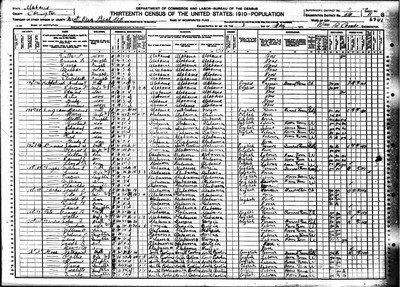 1910, Harriet Josey Cross, Covington Co AL.jpg